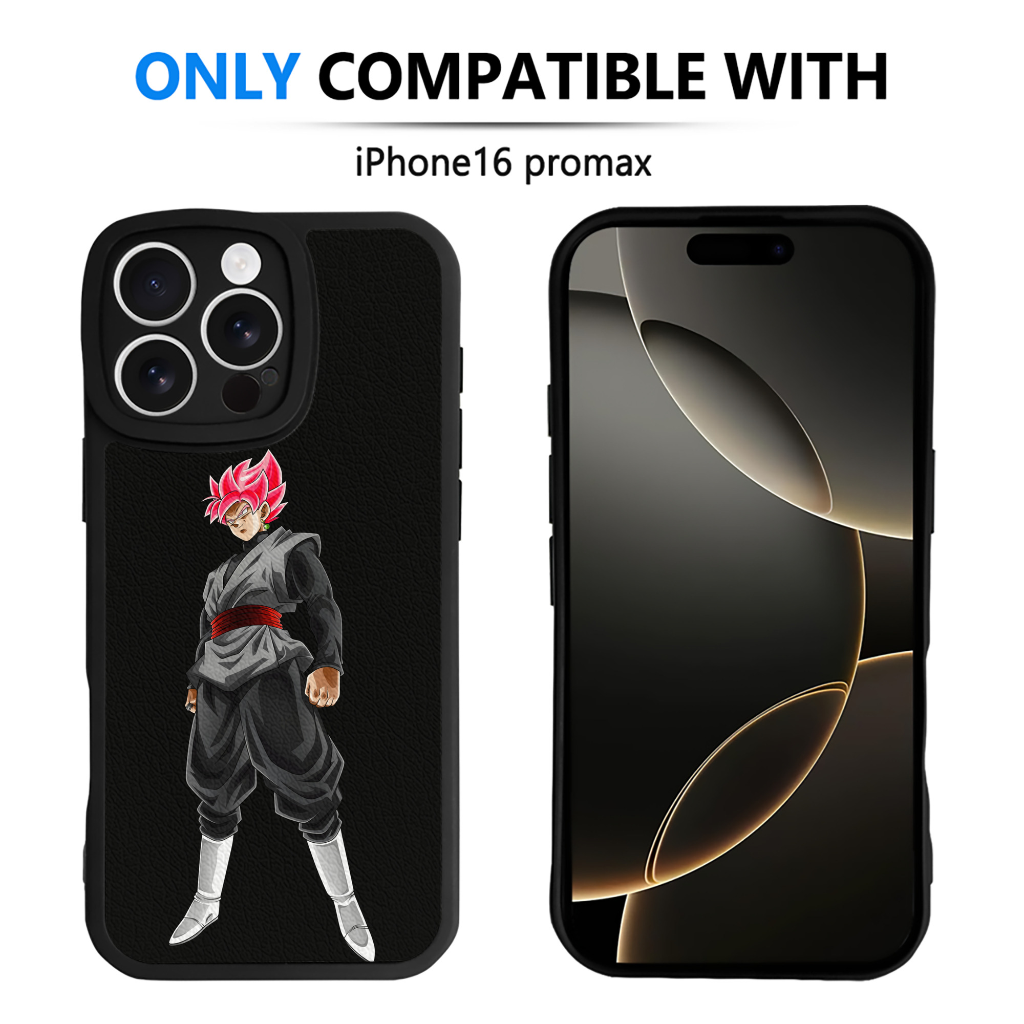 （画像用） ドラゴンボール ベジット DRAGON BALL Vegetto 【iPhone 16シリーズ対応】シリコンスマホケース（レザー調） 材質：シリコン